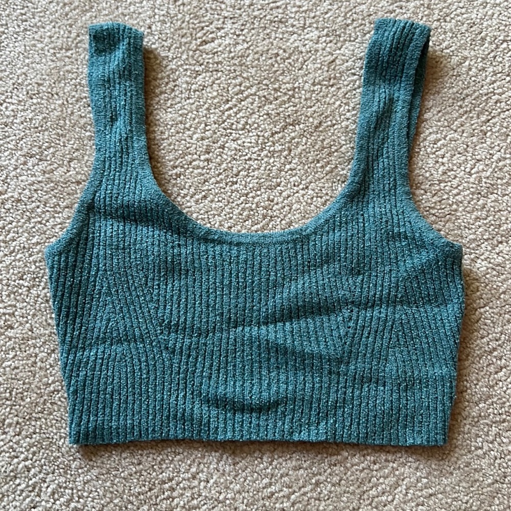 pacsun - kendal & kylie - knit top - xs - blue